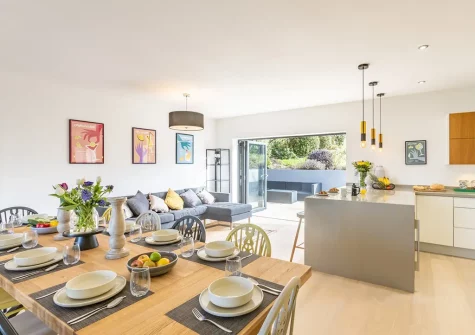 The dining area at Bay Ridge, Appledore