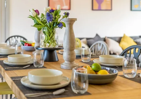 The dining area at Bay Ridge, Appledore
