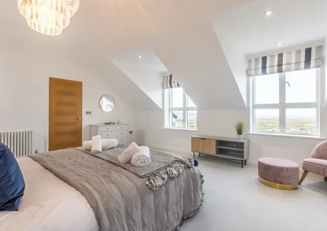 Bedroom #1 at The snug at Bay Ridge, Appledore
