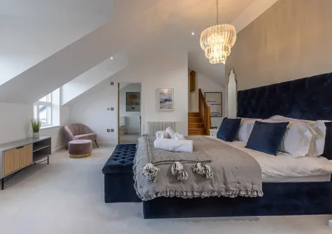 Bedroom #1 at The snug at Bay Ridge, Appledore