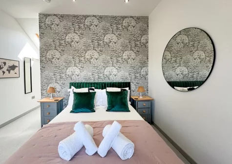 Bedroom #2 at The snug at Bay Ridge, Appledore
