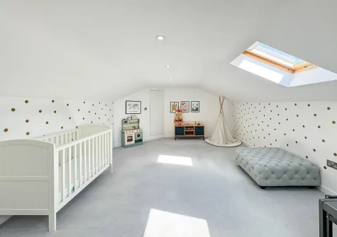The baby nursery at Bay Ridge, Appledore