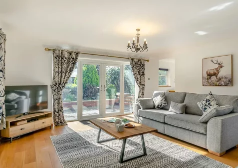 The living area at Bay Side, Northam