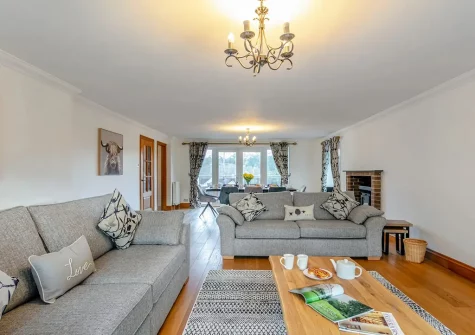 The living area at Bay Side, Northam