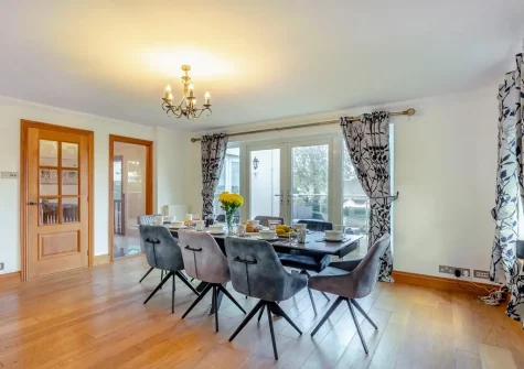 The dining area at Bay Side, Northam