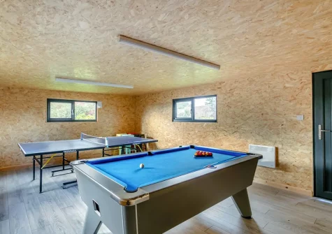 The games room at Bay Side, Northam