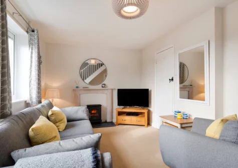 The living room at Bay Tree Cottage, Padstow