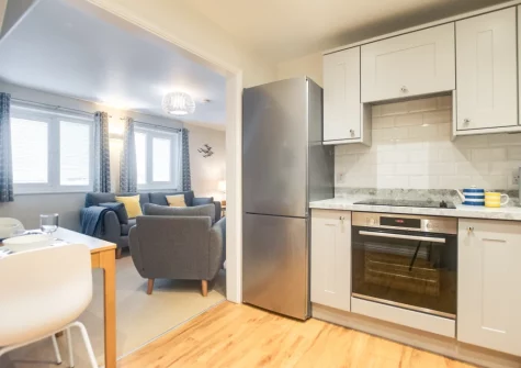 The kitchen & dining area at Bay Tree Cottage, Padstow
