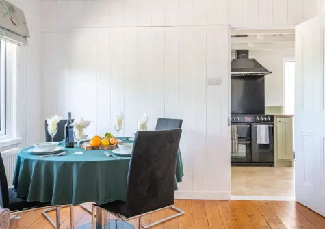 The dining area at Bay Tree, Crackington Haven