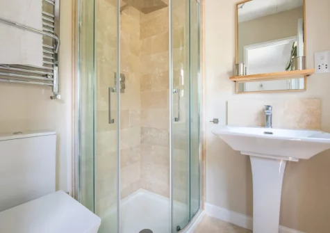 Bedroom #2 en-suite shower room at Bay Tree, Crackington Haven