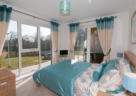 Bedroom #1 @ Bay View Apartment, St Austell