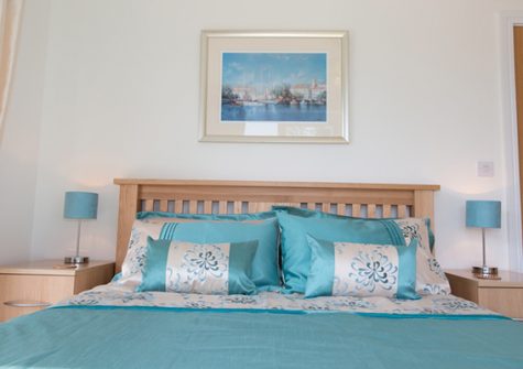 Bedroom #1 @ Bay View Apartment, St Austell