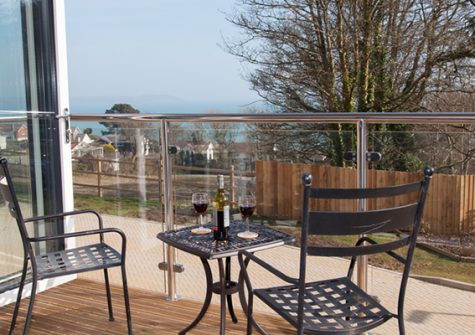 The balcony @ Bay View Apartment, St Austell