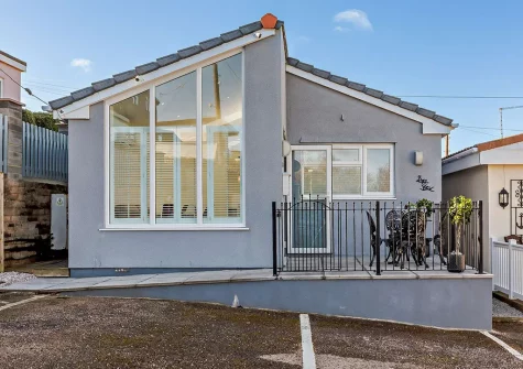 Outside Bay View, Brixham Holiday Park, Brixham