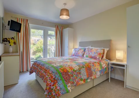 Bedroom #1 at Bay View Bungalow, Combe Martin