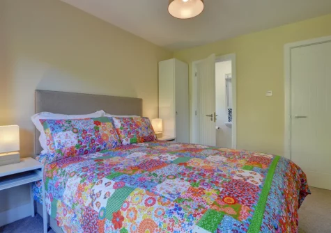 Bedroom #1 at Bay View Bungalow, Combe Martin