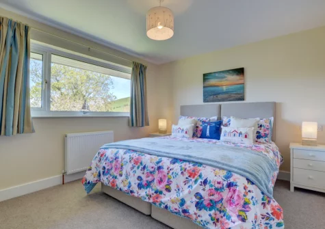 Bedroom #2 at Bay View Bungalow, Combe Martin
