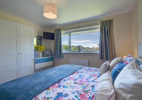 Bedroom #2 at Bay View Bungalow, Combe Martin