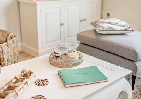 The living area at Bayards View, Dartmouth