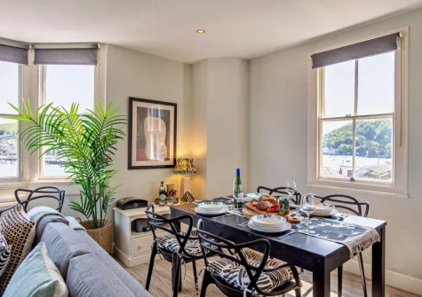 The dining area at Bayards View, Dartmouth