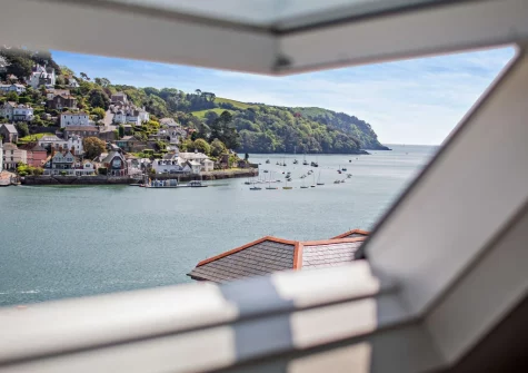 The view from bedoom #2 at Bayards View, Dartmouth