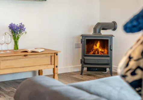 The living area at Beach Combers, Widemouth Bay