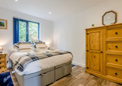 Bedroom #1 at Beach Combers, Widemouth Bay
