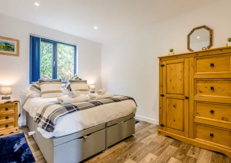 Bedroom #1 at Beach Combers, Widemouth Bay