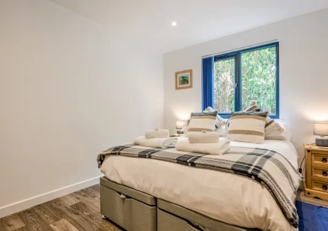 Bedroom #1 at Beach Combers, Widemouth Bay