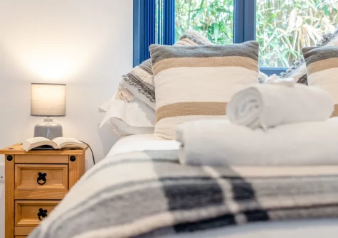 Bedroom #1 at Beach Combers, Widemouth Bay