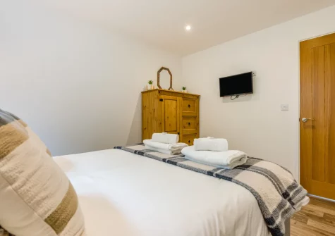 Bedroom #1 at Beach Combers, Widemouth Bay