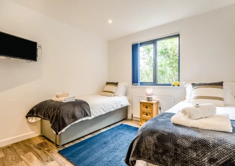 Bedroom #2 at Beach Combers, Widemouth Bay
