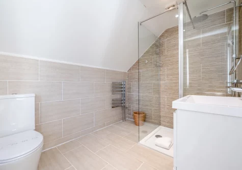 Bedroom #1 en-suite shower room at Beach Haven, Newquay