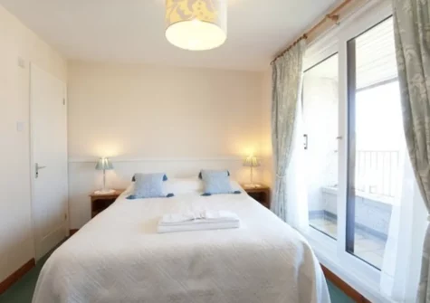 Bedroom #1 at Beach Retreat, Pennasville, Holywell