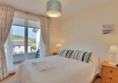 Bedroom #2 at Beach Retreat, Pennasville, Holywell
