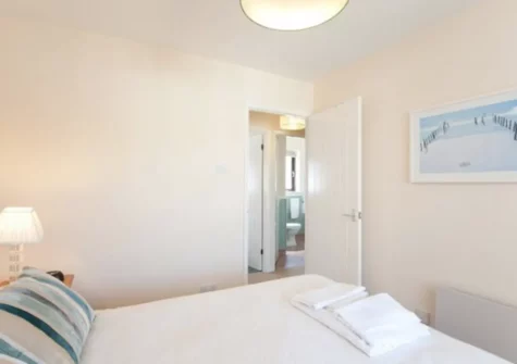 Bedroom #2 at Beach Retreat, Pennasville, Holywell