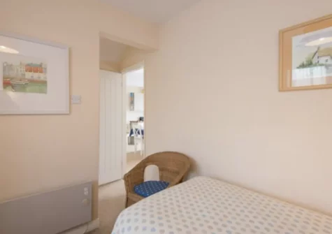 Bedroom #3 at Beach Retreat, Pennasville, Holywell