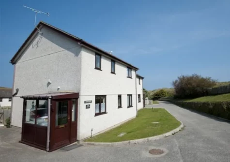 Outside Beach Retreat, Pennasville, Holywell