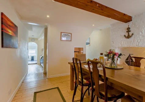 The dining room at Beach View, Appledore
