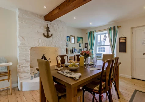 The dining room at Beach View, Appledore