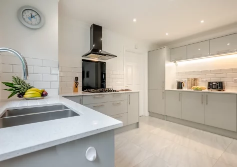 The kitchen at Beach Walk, Newquay