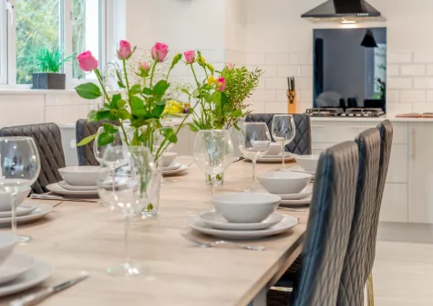 The kitchen & dining area at Beach Walk, Newquay