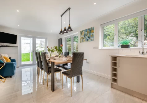 The kitchen & dining area at Beach Walk, Newquay