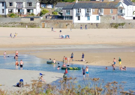 From Beach Walk it's 350 metres to the golden sands of Porth Beach, ideal for swimming and surfing