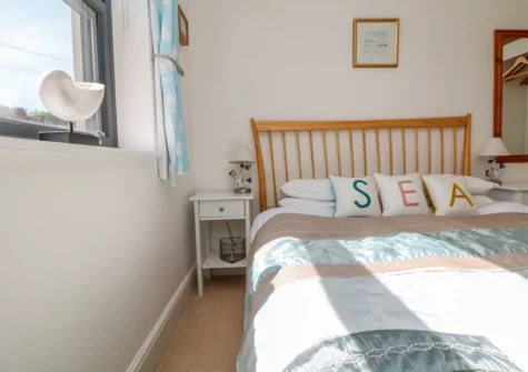 Bedroom #1 at Beachcomber, Porthcurno
