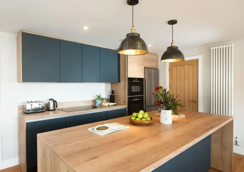 The kitchen at Beachside, Newquay