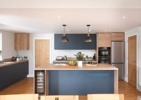 The kitchen at Beachside, Newquay