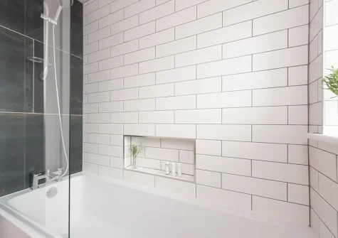 The bathroom at Beachside, Newquay