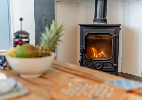The living room at Beachside, Newquay