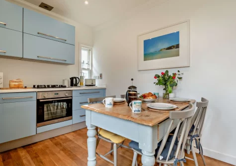 The kitchen & dining area at Beachside, Newquay